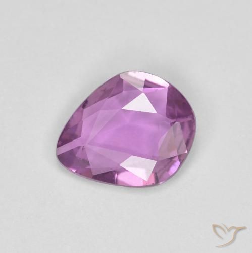 0.73ct 天然 深紫色 蓝宝石, 花式切割, VS