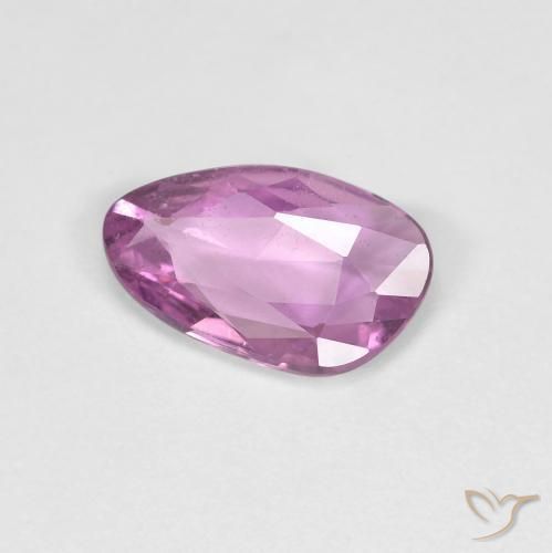 0.87ct 天然 深粉紫 蓝宝石, 花式切割, VS