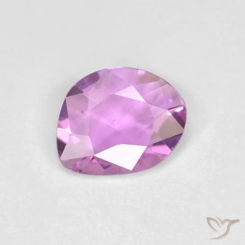 0.56ct 天然 粉紫色 蓝宝石, 花式切割, VVS-VS