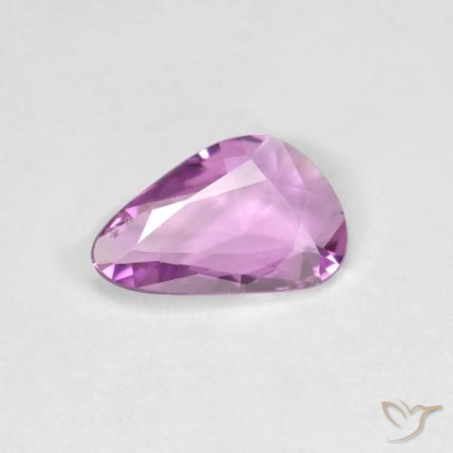 0.72ct 天然 深粉紫 蓝宝石, 花式切割, VVS-VS