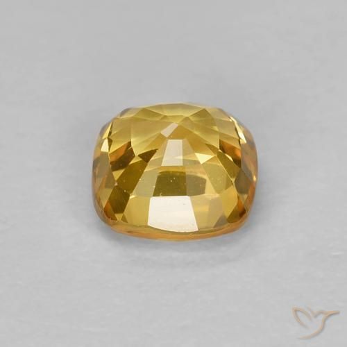 0.68克拉天然蓝宝石，软垫，VVS
