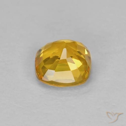 0.55克拉天然蓝宝石，软垫，VVS