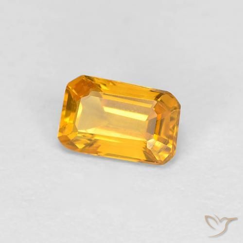 0.39克拉天然蓝宝石，八边形，VVS