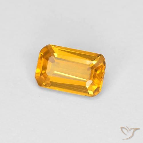 0.36克拉天然蓝宝石，八边形，VVS