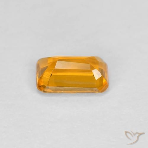 0.38克拉天然蓝宝石，八边形，VVS