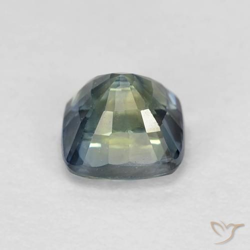 0.98克拉天然蓝宝石，软垫，VS