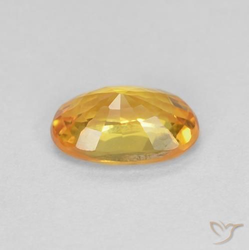 0.60克拉天然蓝宝石，椭圆形，VS