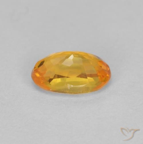 0.61克拉天然蓝宝石，椭圆形，VVS