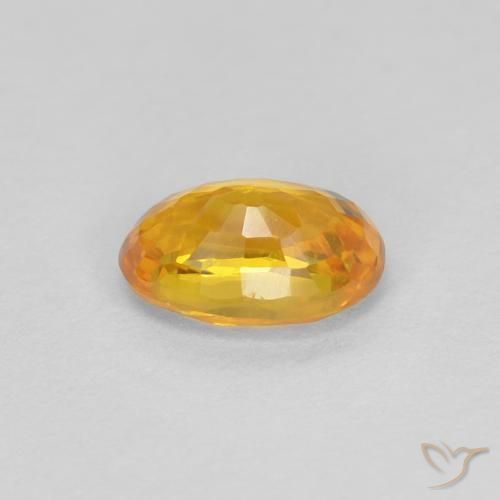 0.62克拉天然蓝宝石，椭圆形，VVS