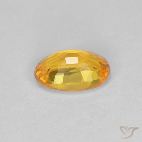 0.62克拉天然蓝宝石，椭圆形，VVS