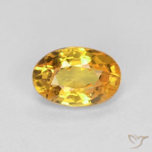 0.60ct 天然 中金 蓝宝石, 椭圆形, VVS