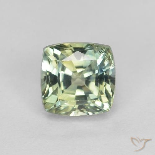 0.84ct 天然 彩色 蓝宝石, 软垫, VS