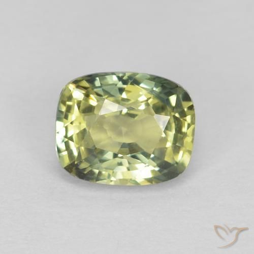 0.73ct 天然 彩色 蓝宝石, 软垫, VVS