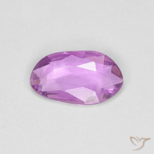 0.65ct 天然 中紫色 蓝宝石, 花式切割, VS