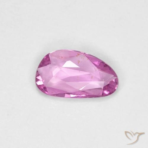 0.60ct 天然 深粉紫 蓝宝石, 花式切割, VS