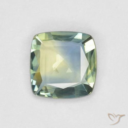 0.66ct 天然 彩色 蓝宝石, 软垫, VVS