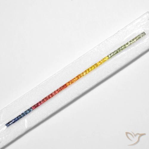 8.78克拉天然蓝宝石，正方形，VS