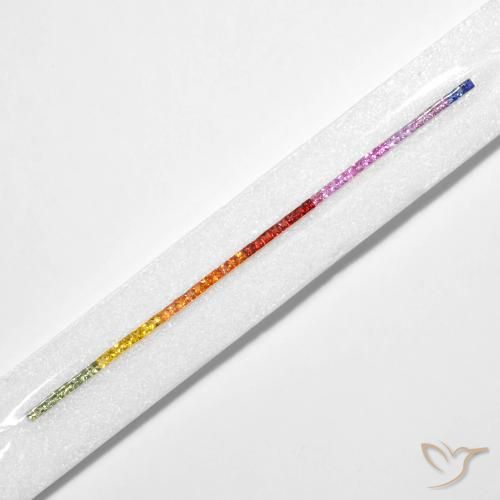 6.63克拉天然蓝宝石，正方形，VS