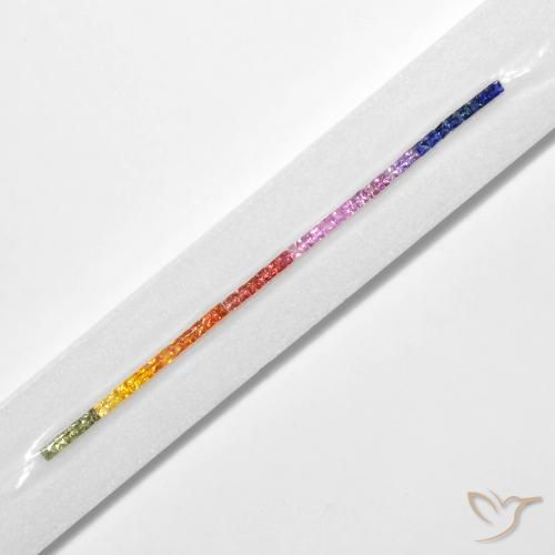 5.65克拉天然蓝宝石，正方形，VS