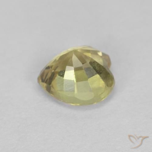 0.52克拉天然蓝宝石，心形，VVS