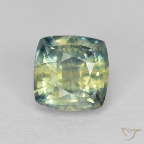 0.94ct 天然 彩色 蓝宝石, 软垫, VS-SI