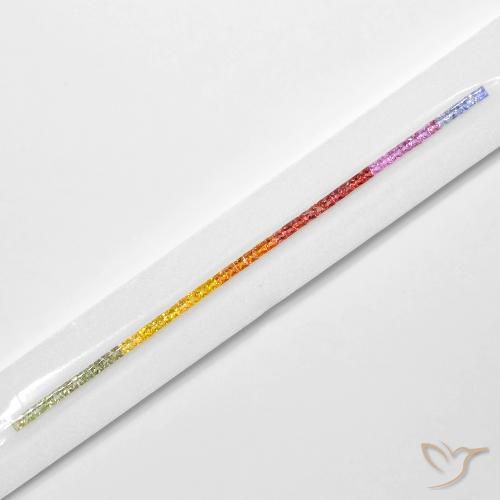 7.98克拉天然蓝宝石，正方形，VS