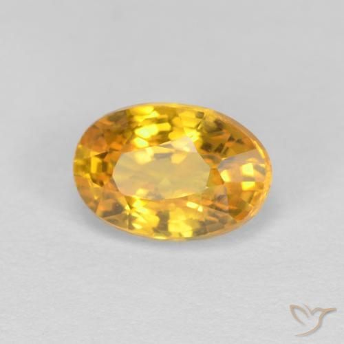 0.70克拉天然蓝宝石，椭圆形，VVS