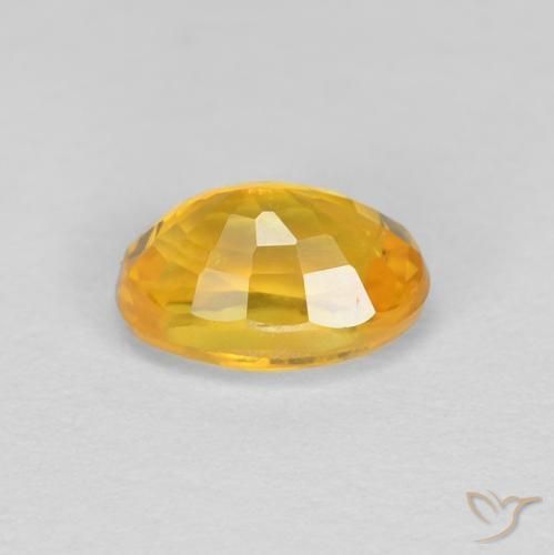 0.70克拉天然蓝宝石，椭圆形，VVS