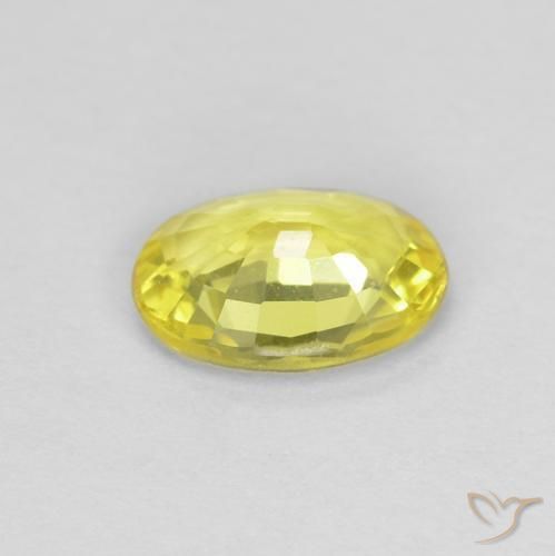 0.49克拉天然蓝宝石，椭圆形，VVS