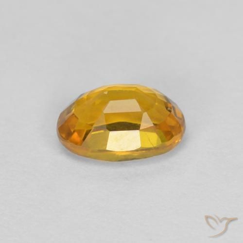 0.71克拉天然蓝宝石，椭圆形，VVS