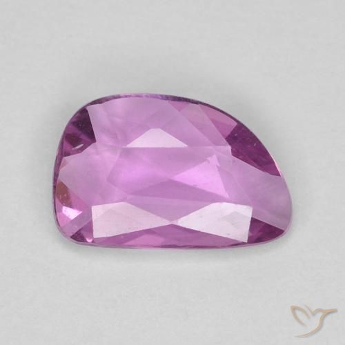 0.57ct 天然 深粉紫 蓝宝石, 花式切割, VVS-VS