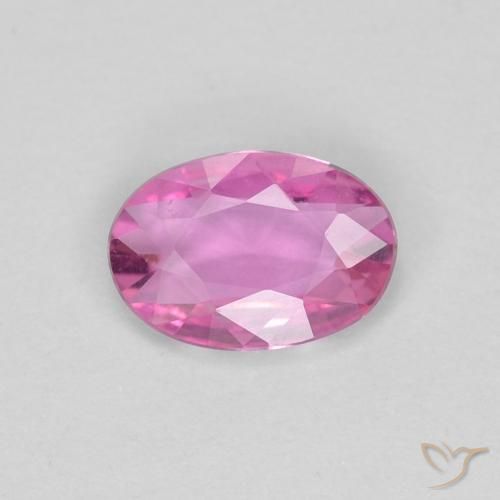 0.39ct 天然 皇家紫粉色 蓝宝石, 椭圆形, VVS-VS