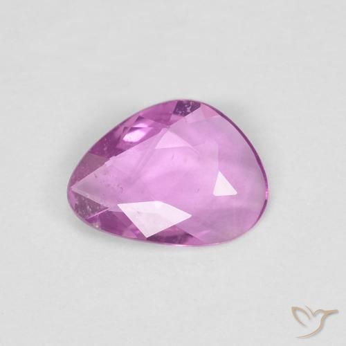 0.63ct 天然 粉紫色 蓝宝石, 花式切割, VS