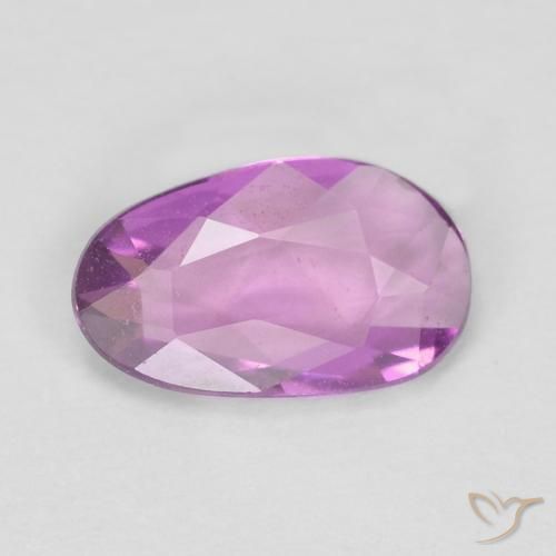 0.55ct 天然 皇家紫粉色 蓝宝石, 花式切割, VVS
