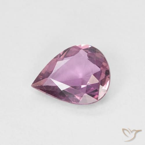 0.48ct 天然 Medium Dark-Purple 蓝宝石, 梨形, VVS-VS