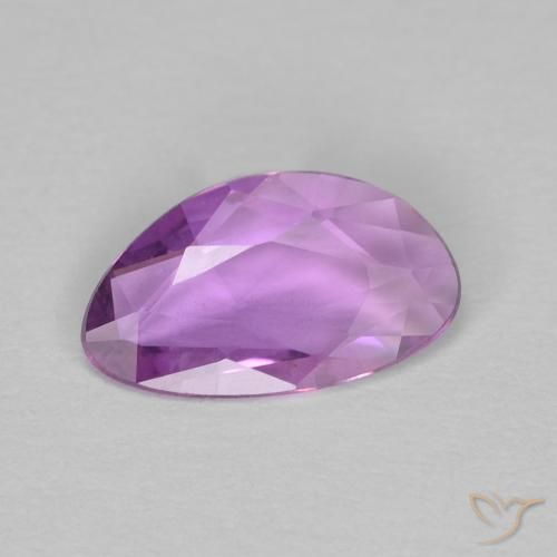 0.58ct 天然 紫罗兰紫色 蓝宝石, 花式切割, VVS