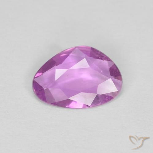 0.51ct 天然 深粉紫 蓝宝石, 花式切割, VVS-VS