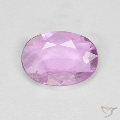 0.67ct 天然 中紫色 蓝宝石, 椭圆形, VS