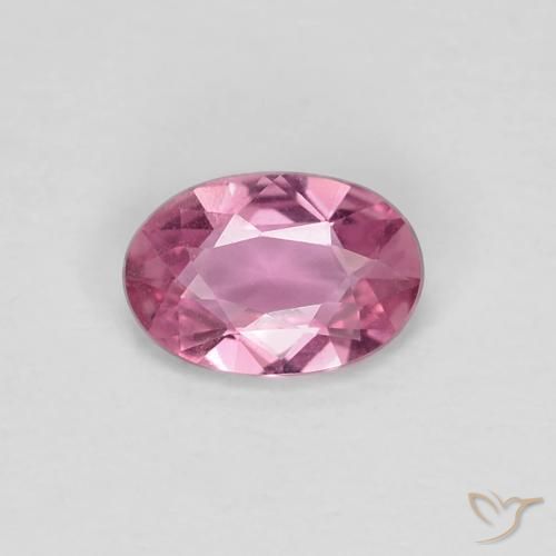 0.40ct 天然 中粉红色 蓝宝石, 椭圆形, VVS-VS