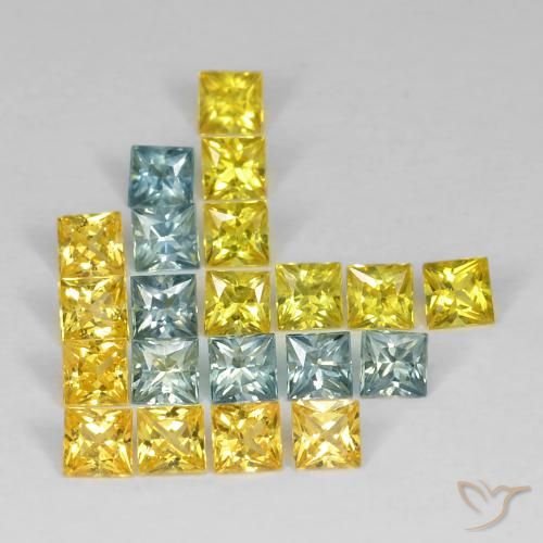 3.24克拉天然蓝宝石，正方形，VS