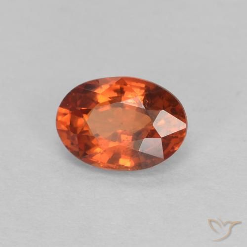 0.62克拉天然蓝宝石，椭圆形，VVS-VS