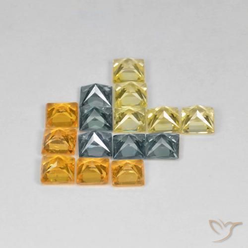 4.52克拉天然蓝宝石，正方形，VS