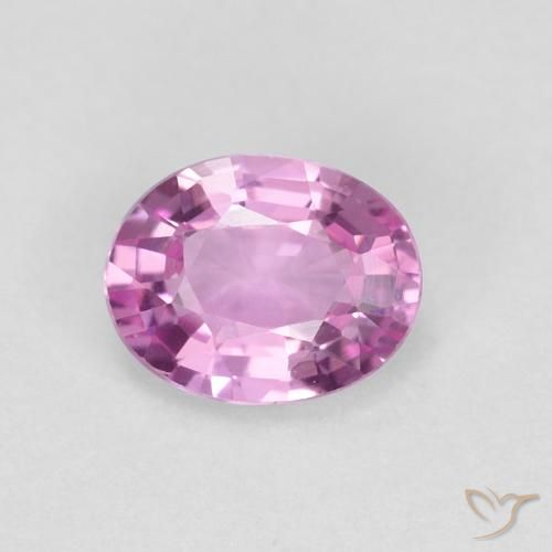 0.52ct 天然 深紫色 蓝宝石, 椭圆形, VVS