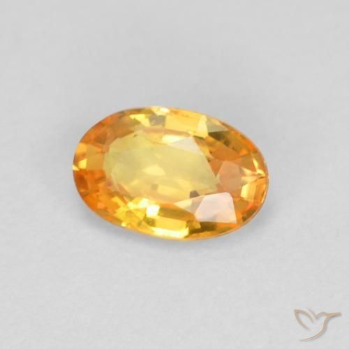 0.60克拉天然蓝宝石，椭圆形，VVS-VS