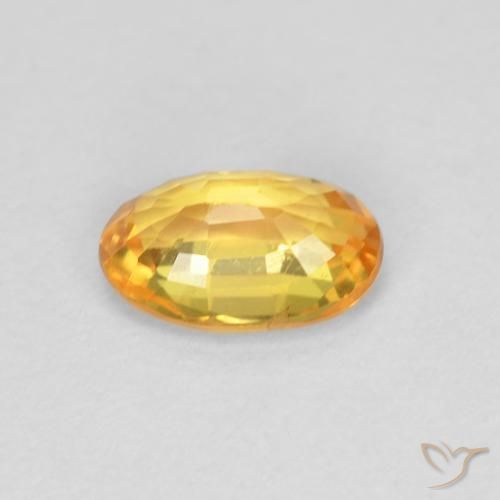 0.60克拉天然蓝宝石，椭圆形，VVS-VS