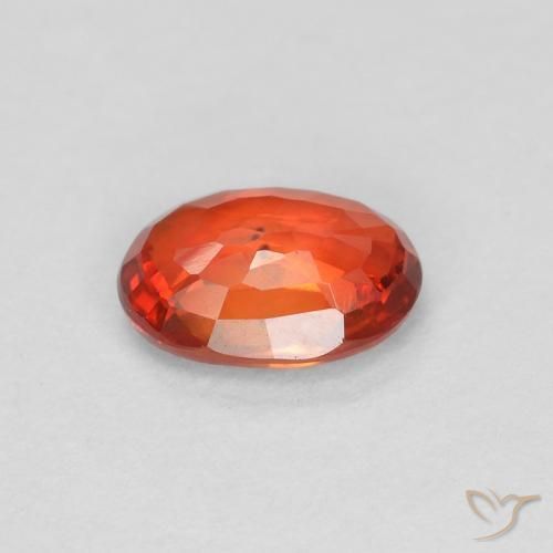 0.60克拉天然蓝宝石，椭圆形，VVS-VS