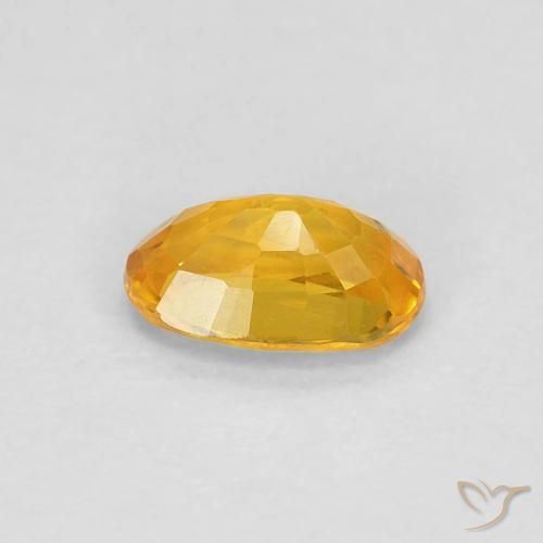 0.62克拉天然蓝宝石，椭圆形，VVS