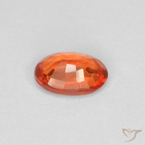 0.49克拉天然蓝宝石，椭圆形，VVS