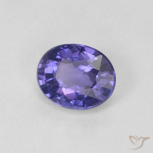 0.44ct 天然 紫粉红 蓝宝石, 椭圆形, VVS