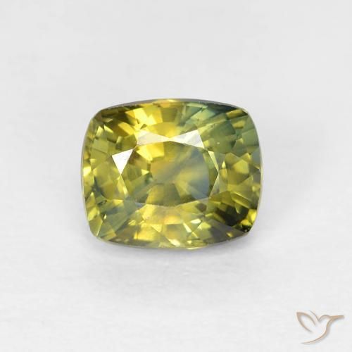0.85ct 天然 彩色 蓝宝石, 软垫, VVS-VS